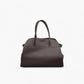 Noirblanc No. 285 - The Clean Tote in Chocolate | Luxury Leather Tote