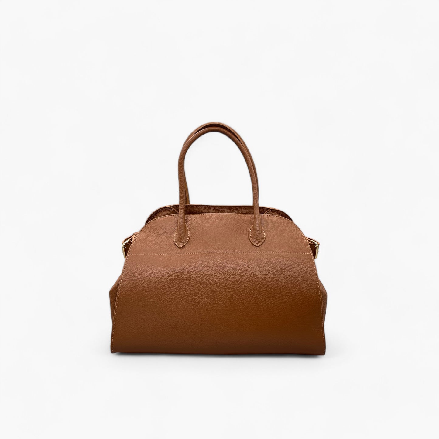 Noirblanc No. 285 - The Clean Tote in Camel | Luxury Leather Tote