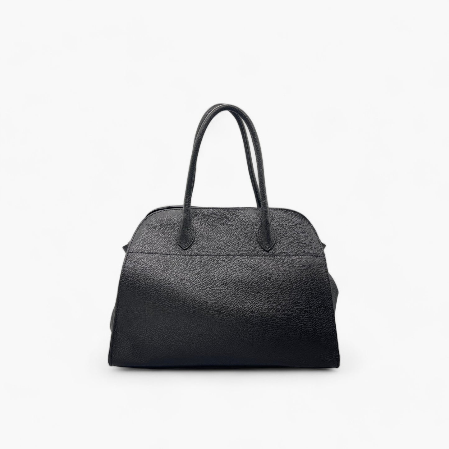 Noirblanc No. 285 - The Clean Tote in Black | Luxury Leather Tote