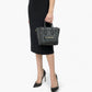 No. 250 Mini Black Tote Bag - Italian Leather | Noirblanc Luxury Bags