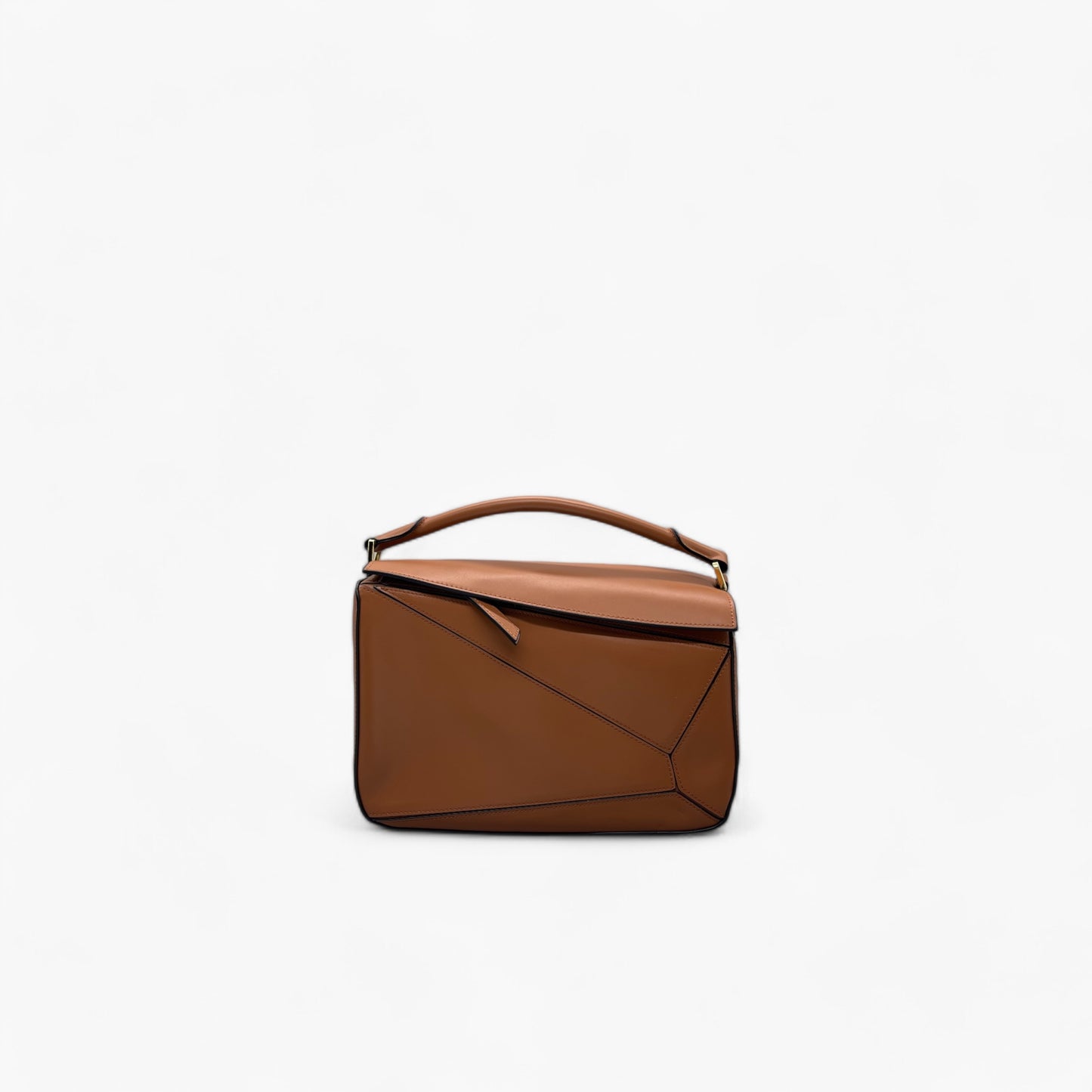 No. 228 Large Crossbody Bag in Camel - Italian Leather | Noirblanc