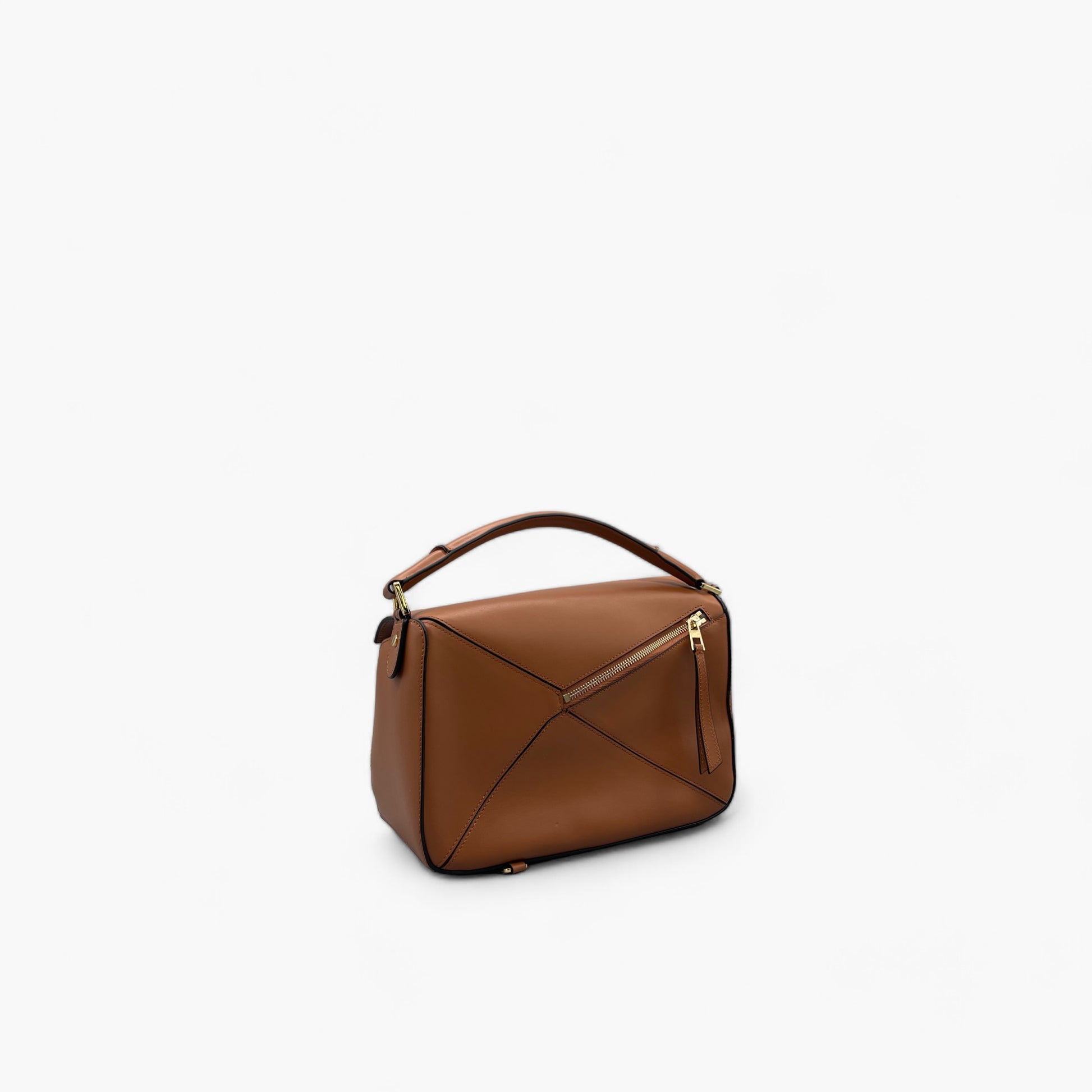 No. 228 Large Crossbody Bag in Camel - Italian Leather | Noirblanc