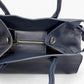 Noirblanc No. 285 - The Clean Tote in Darkblue | Luxury Leather Tote