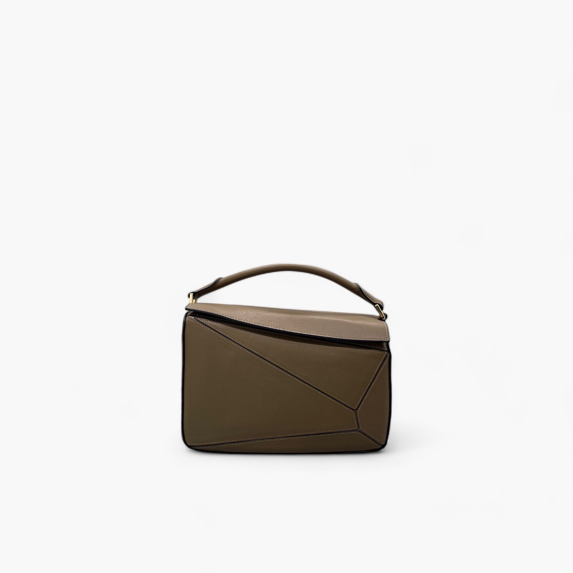 No. 228 Large Crossbody Bag in Mudgreen - Italian Leather | Noirblanc