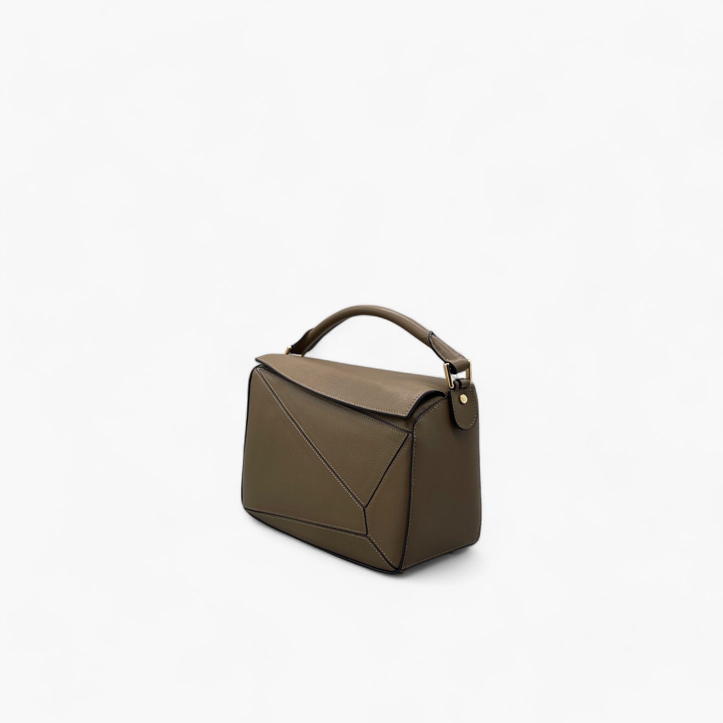 No. 228 Large Crossbody Bag in Mudgreen - Italian Leather | Noirblanc