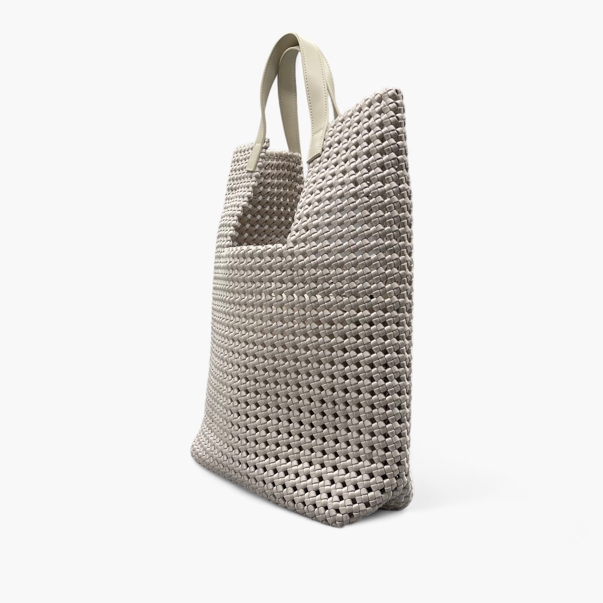 Noirblanc No. 282 Extra Large Tote Bag in Limestone - Perfect Beach Companion