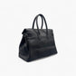 No. 278 Large Black Tote Bag - Italian Leather | Noirblanc