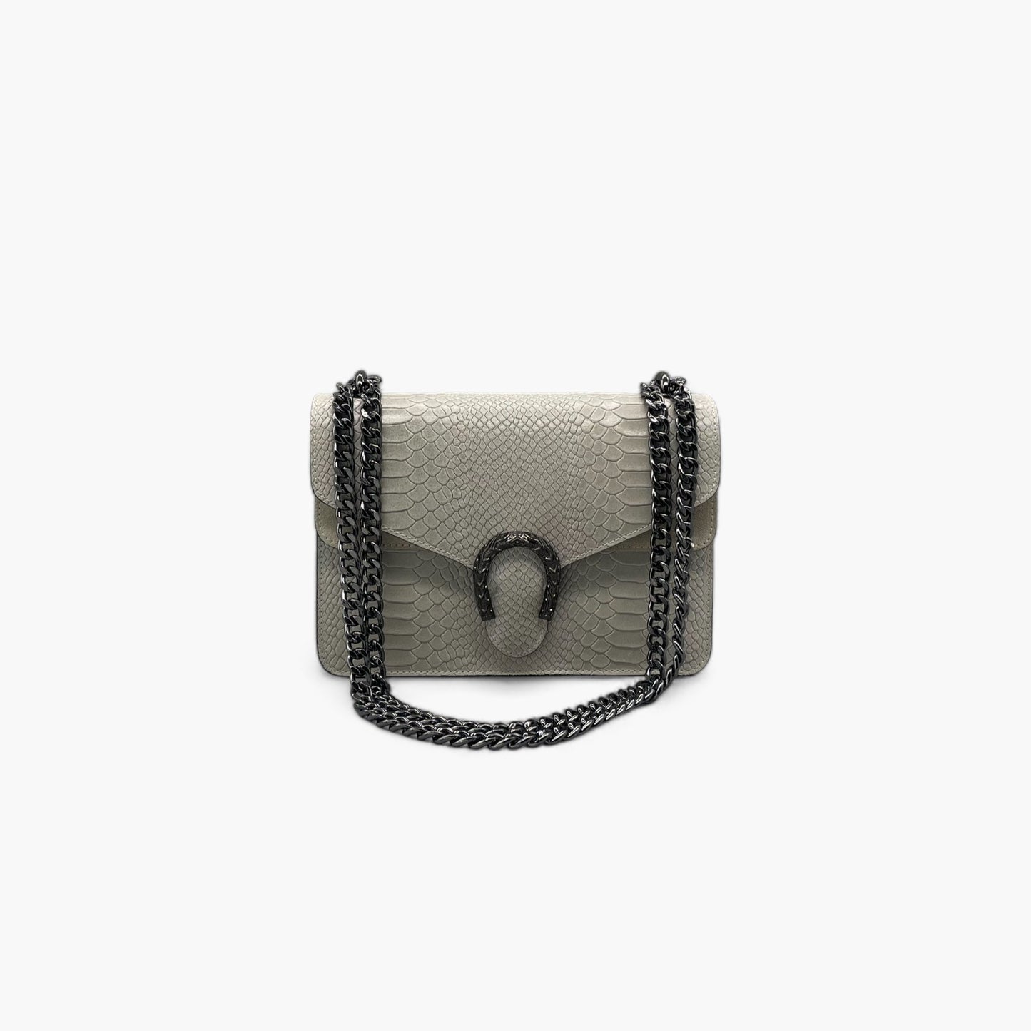 Noirblanc No. 237 Medium Shoulder Bag in Limestone - Timeless Elegance