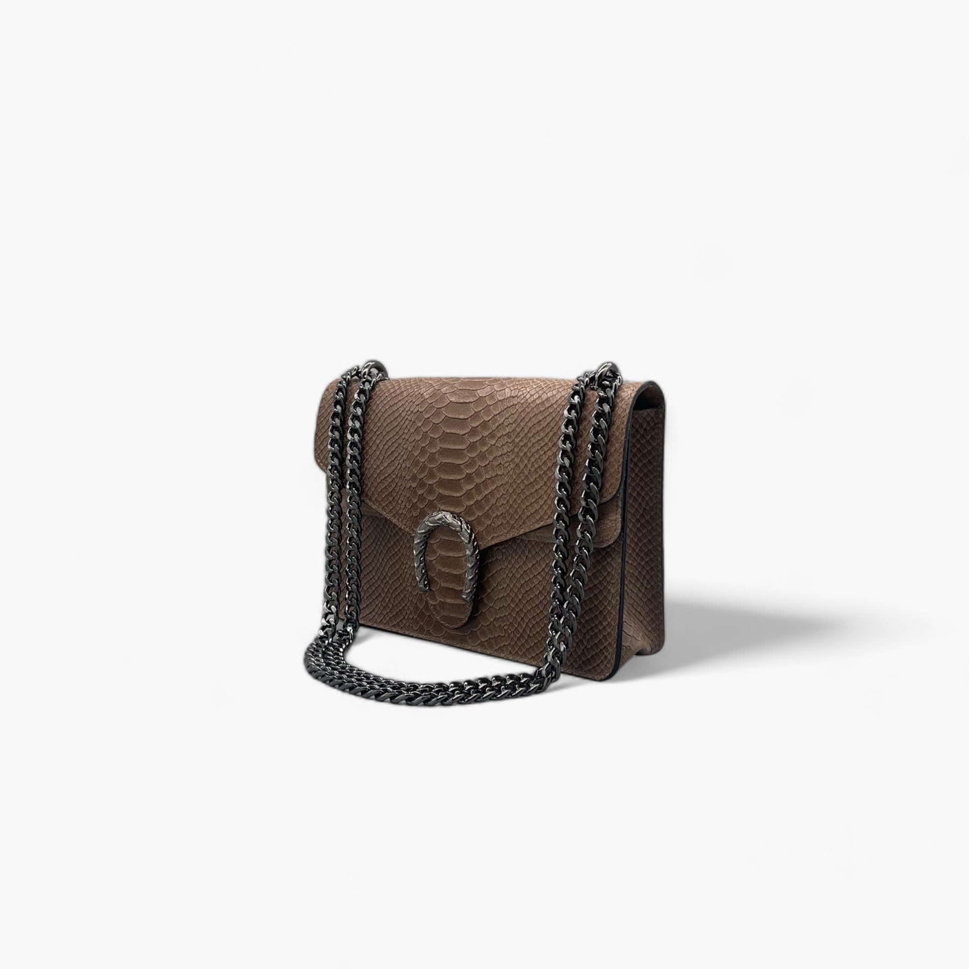 Noirblanc No. 237 Medium Shoulder Bag in Toffee - Luxurious Leather