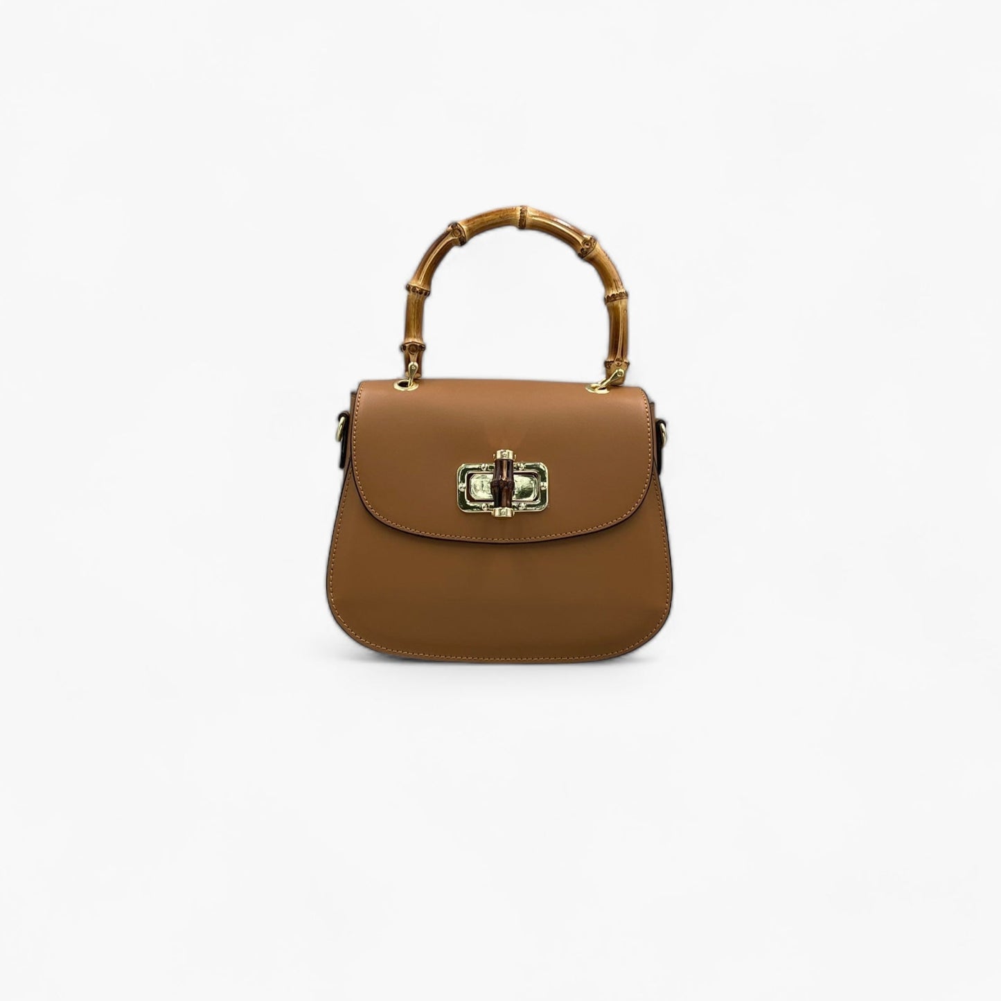 Noirblanc No. 266 Tote Bag in Camel - Handcrafted Italian Leather