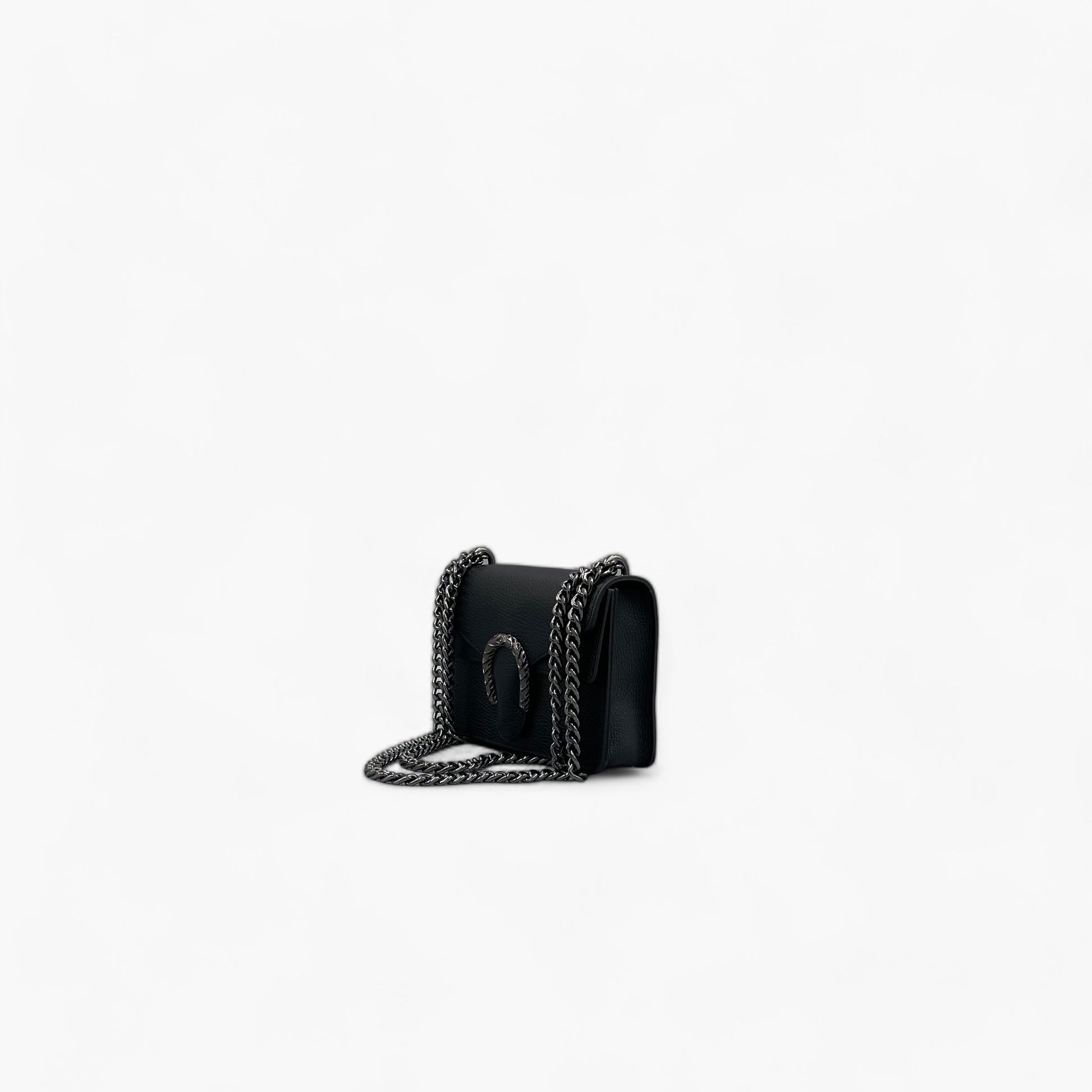 Noirblanc No. 234 Mini Shoulder Bag in Black | Italian Elegance