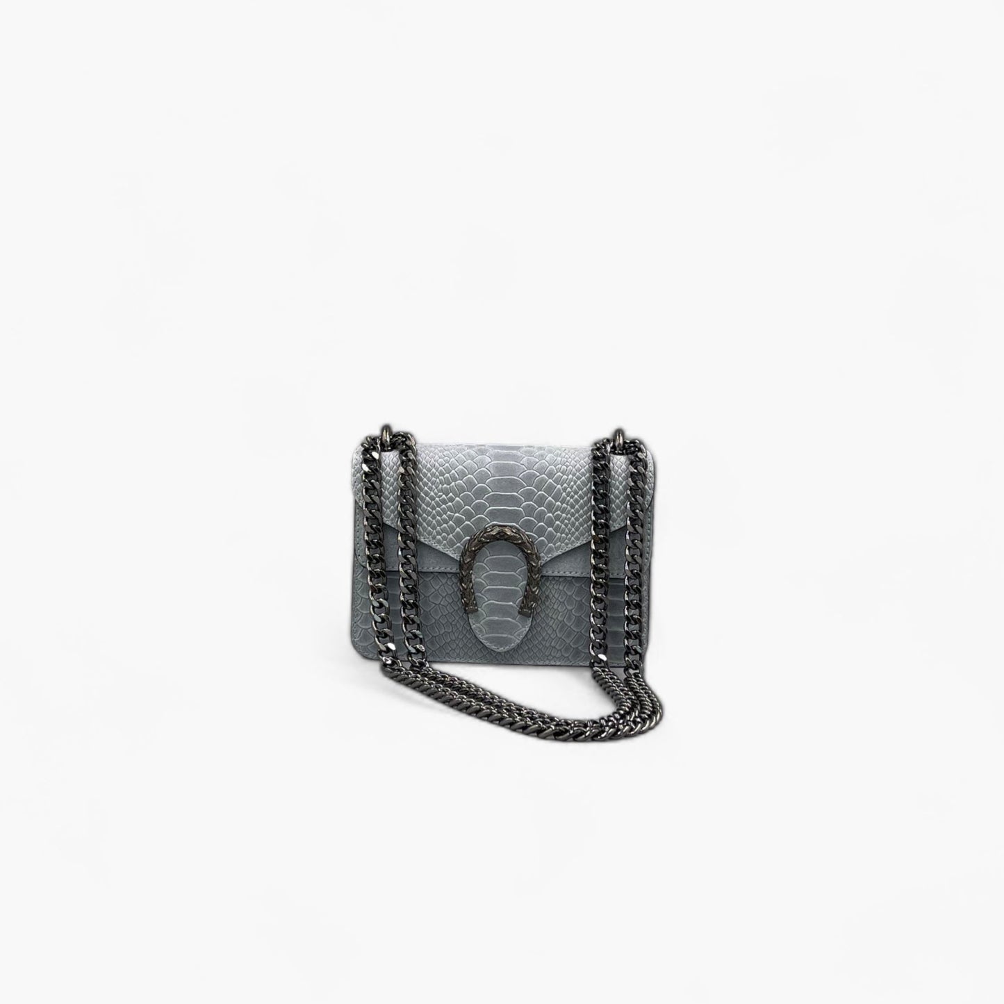 Noirblanc No. 235 Mini Shoulder Bag in Iceblue - Elegant Design