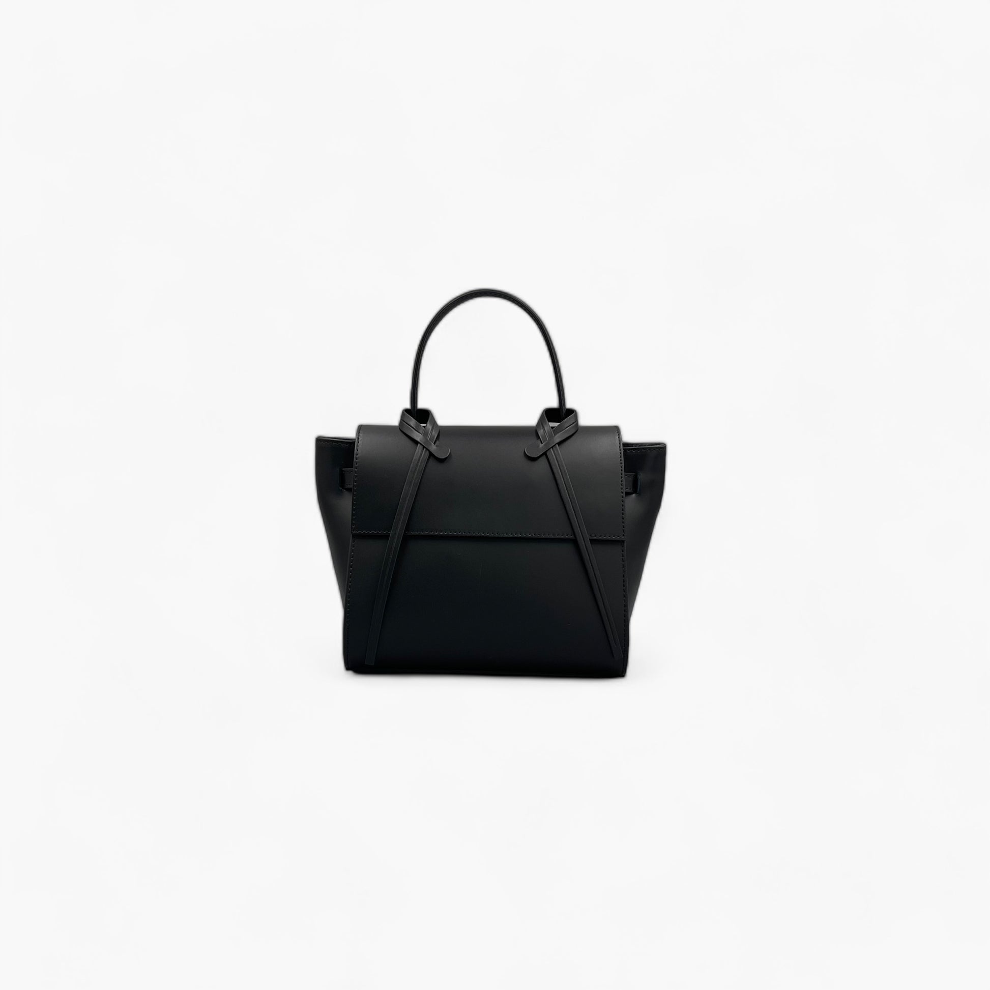 No. 229 Black Tote Bag - Italian Leather | Noirblanc