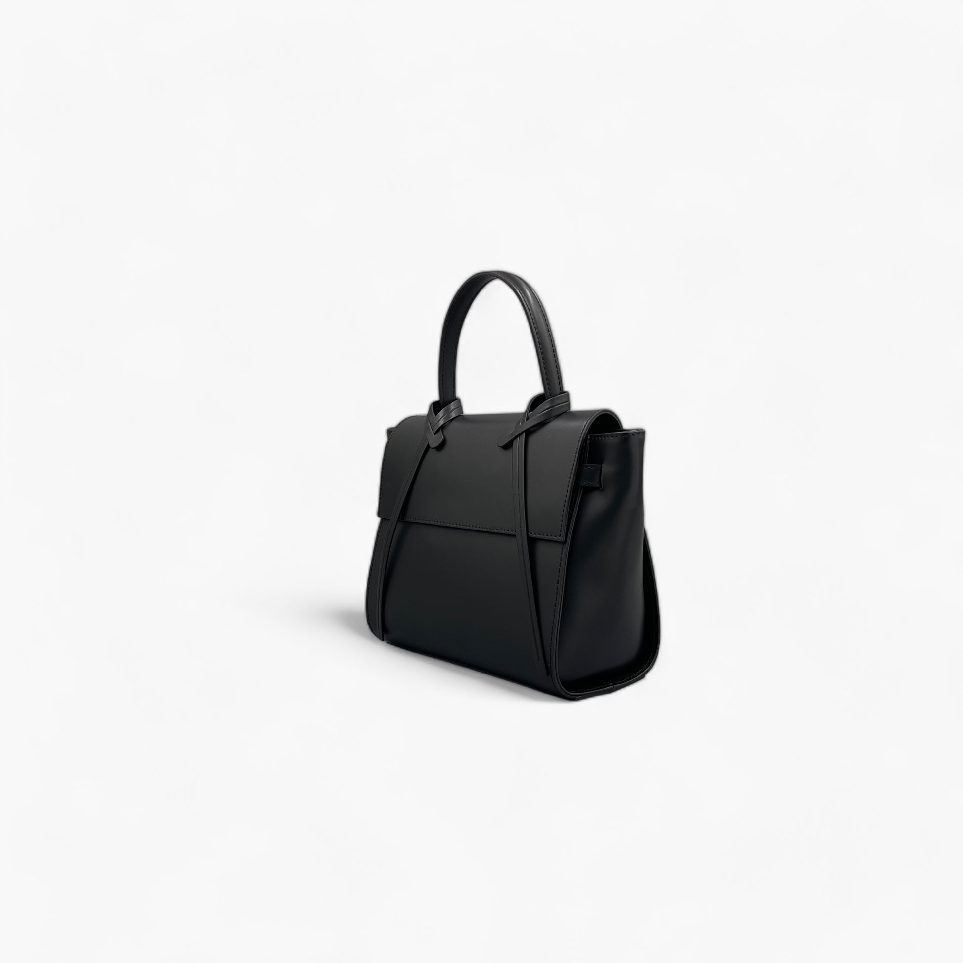 No. 229 Black Tote Bag - Italian Leather | Noirblanc