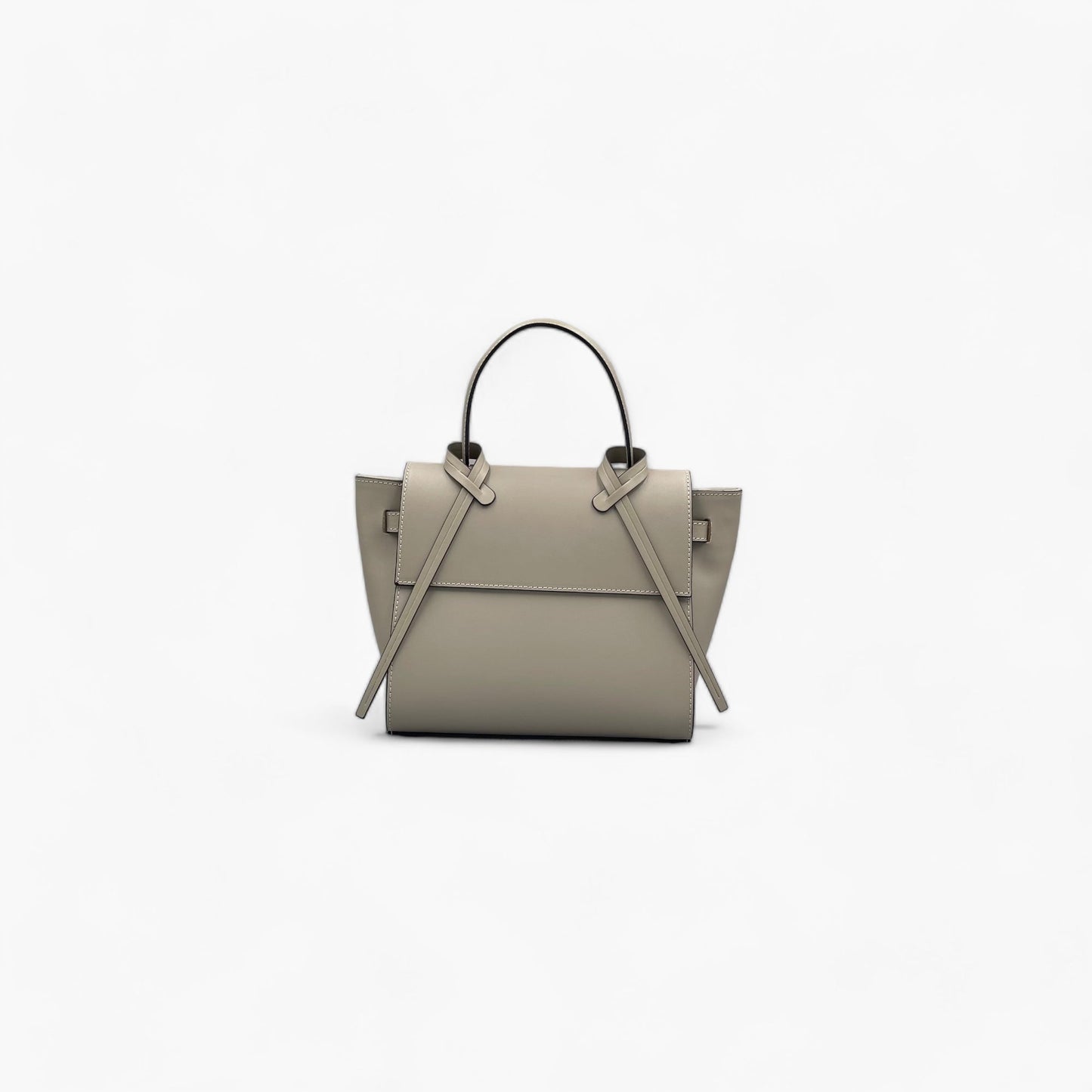 No. 229 Taupe Tote Bag - Italian Leather | Noirblanc