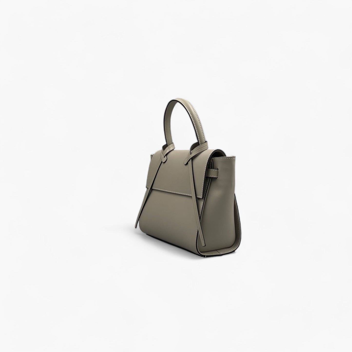 No. 229 Taupe Tote Bag - Italian Leather | Noirblanc