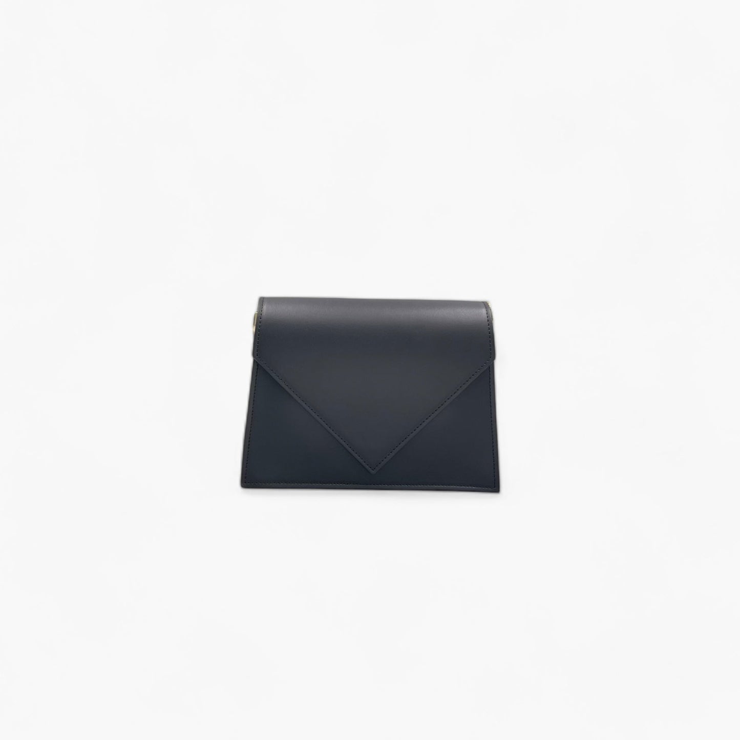 Noirblanc No. 275 Black Envelope Bag - Italian Luxury Handbags