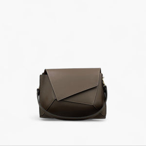 Noirblanc No. 272 Taupe Shoulder Bag - Handcrafted Italian Luxury