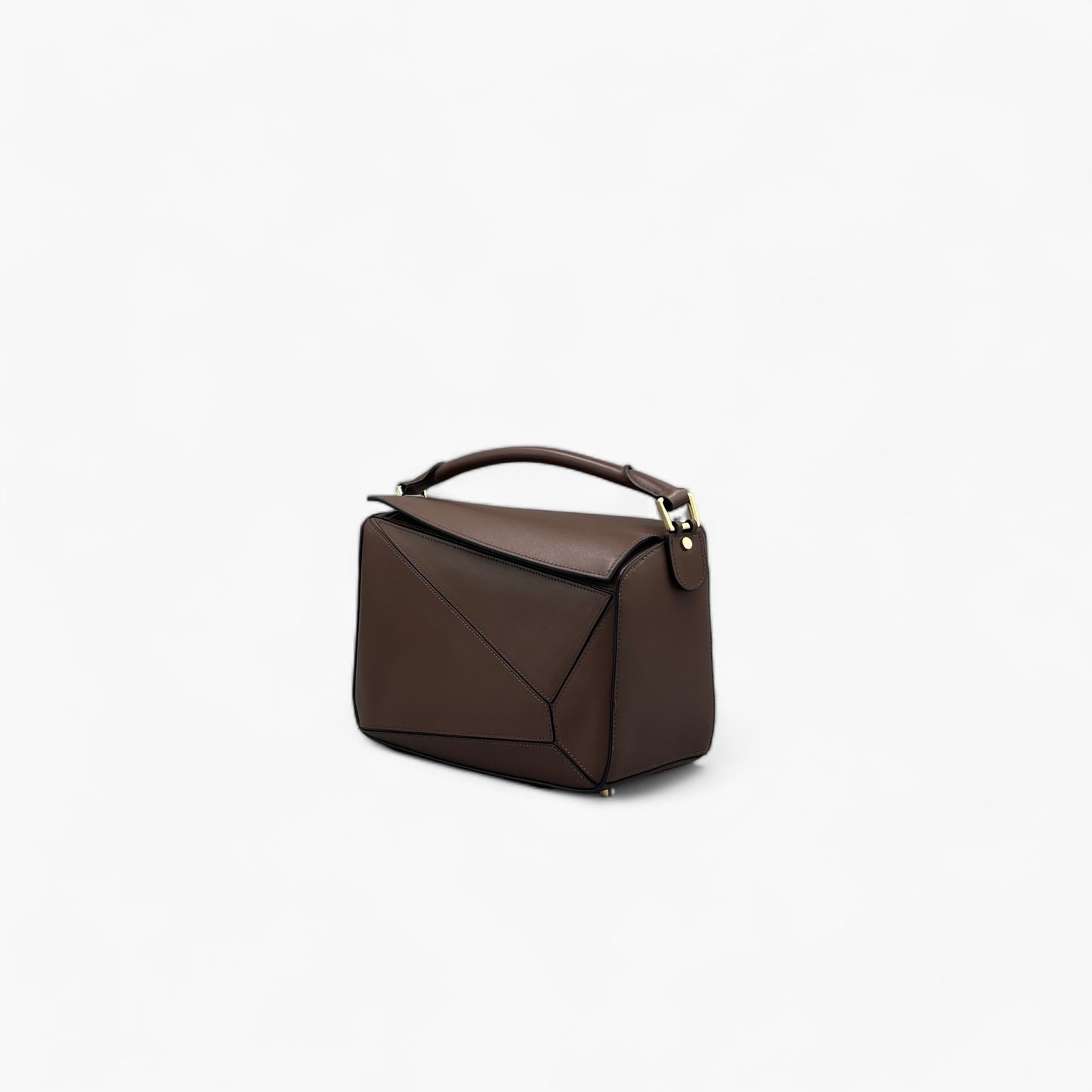 No. 228 Large Crossbody Bag in Brown - Italian Leather | Noirblanc