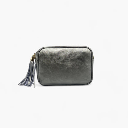 Noirblanc No. 270 Elegant Crossbody Bag in a Sparkly Silver