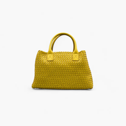 No. 21 Limited Edition Woven Tote Bag - Italian Leather | Noirblanc