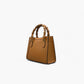 No. 222 Tote Bag in Camel with Bamboo Handles - Handcrafted Italian Leather