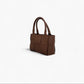 No. 20 Mini Brown Woven Tote Bag - Italian Leather | Noirblanc Bags