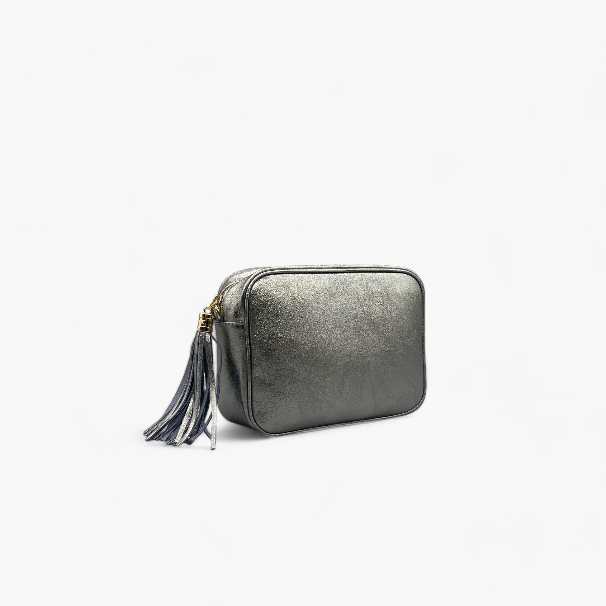 Noirblanc No. 270 Elegant Crossbody Bag in a Sparkly Silver